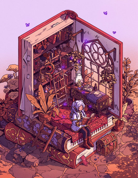 Frieren's Reading Corner